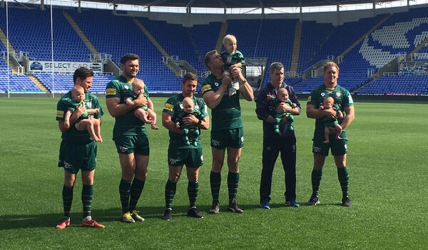  London Irish team up with NHS Berkshire for 'Lift The Baby' campaign